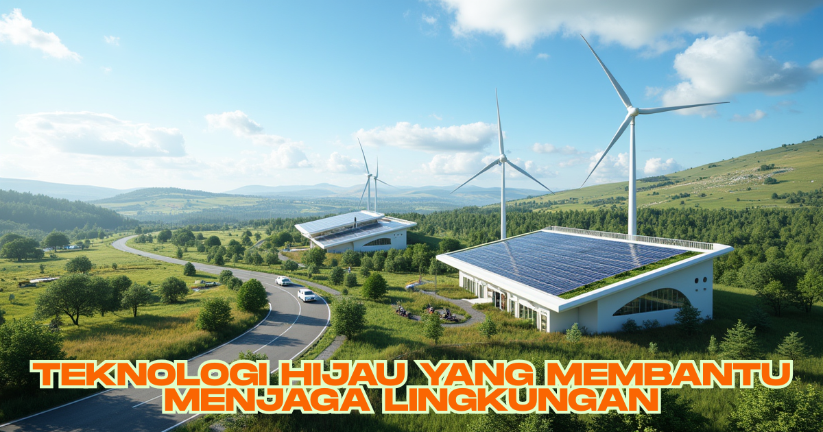 Teknologi Hijau yang Membantu Menjaga Lingkungan